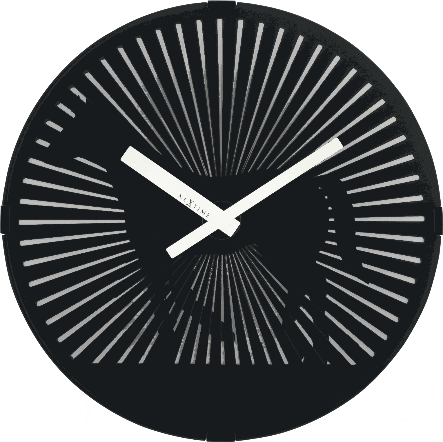 NeXtime Clocks wall clock featuring a 30 cm plastic "Walking Horse" design with moving horse figure.